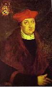 Portrait of Cardinal Albrecht of Brandenburg Lucas Cranach